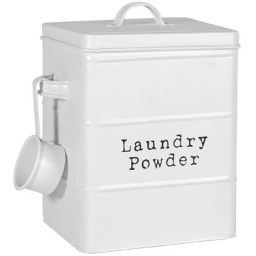 Picture of Vintage Metal Laundry Powder Canister