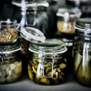 Picture of Glass Jar with lid