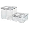 Picture of KORALLVIPPA Dry food jar set with lid