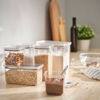 Picture of KORALLVIPPA Dry food jar set with lid