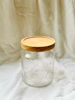 Picture of Glass jar with wooden lid