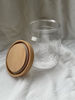 Picture of Glass jar with wooden lid
