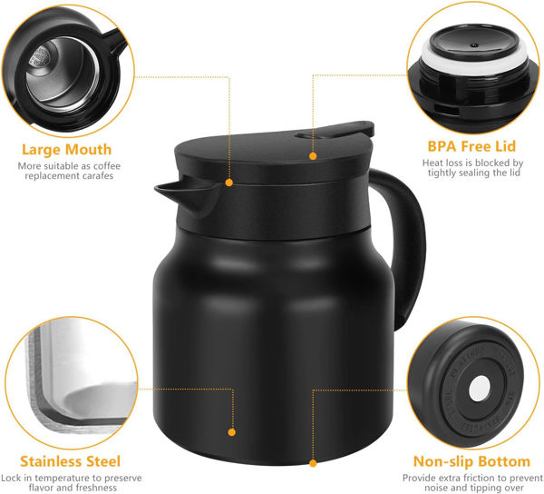 Picture of Stainless Steel Insulated Vacuum Thermos