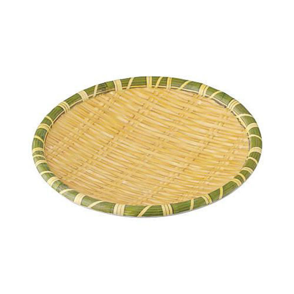 Picture of Melamine Bamboo Pattern Round Plate