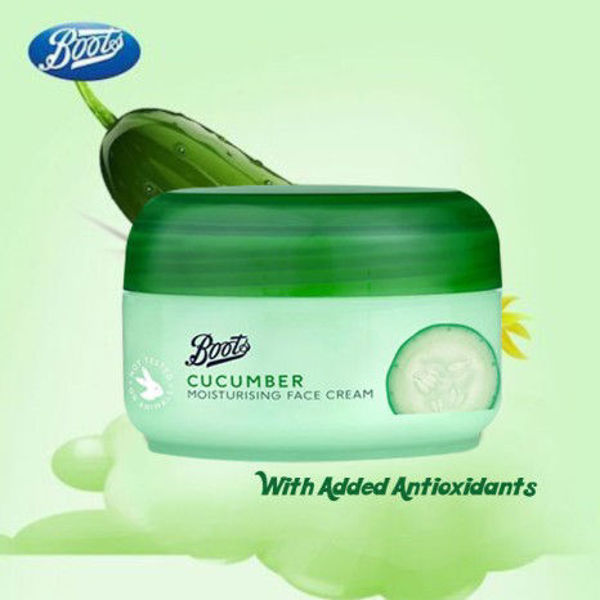 Picture of Boots Cucumber Moisturising Face Cream (100ml)