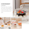 Picture of Acrylic Cake Carrier Set with Handle