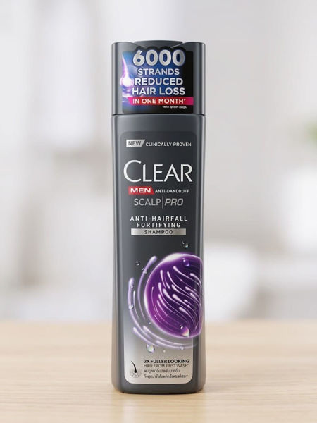 Picture of CLEAR Men Anti-Dandruff Scalp Pro Anti-Hairfall Fortifying Shampoo