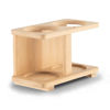 Picture of 2 Pcs Glass Oil Bottle with Bamboo Stand