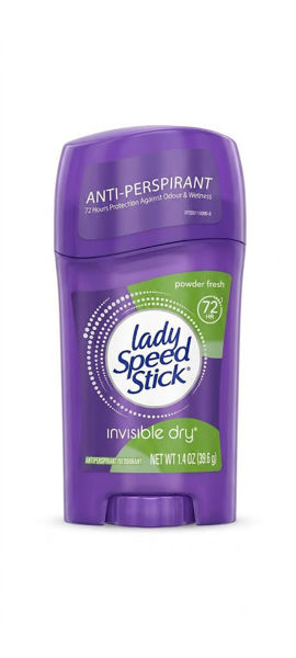 Picture of Lady Speed Stick Powder Fresh Deodorant, Invisible Dry, Anti-perspirant