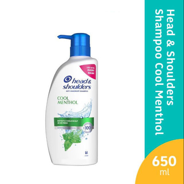 Picture of Head & Shoulders Cool Menthol Shampoo 650ml